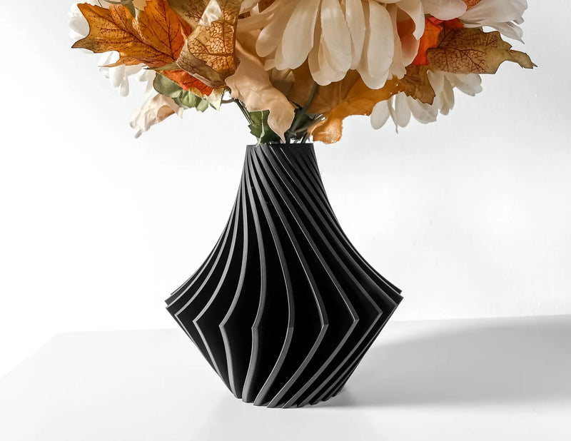 Load image into Gallery viewer, The Vamio Vase, Modern and Unique Home Decor for Dried and Preserved Flower Arrangement
