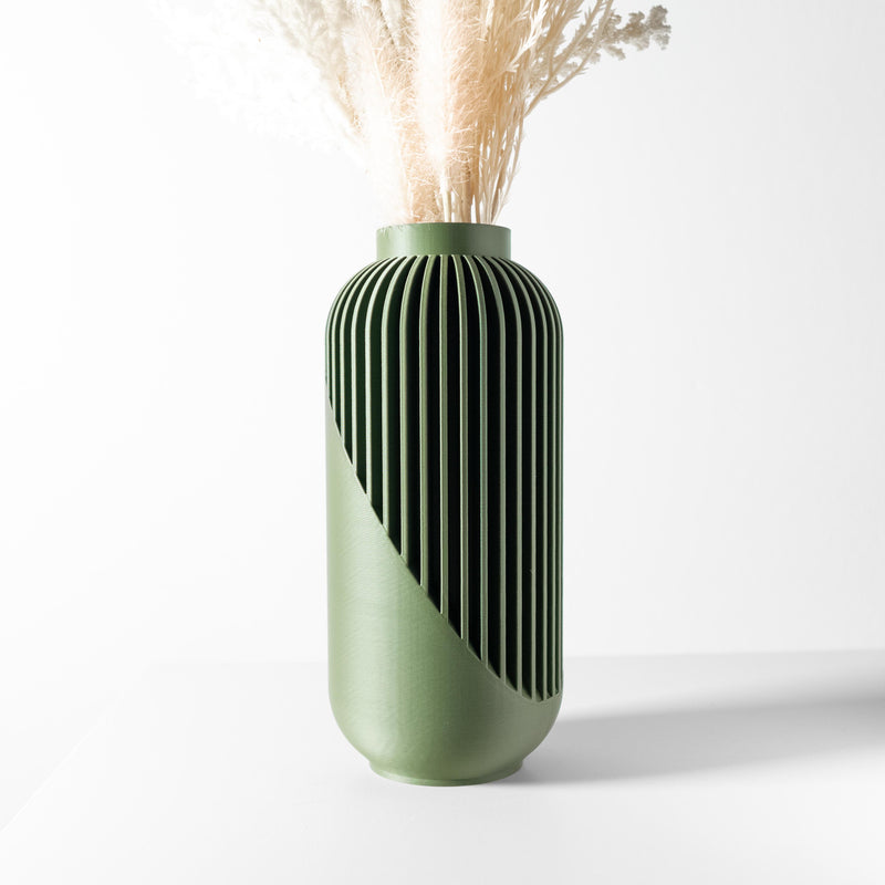 Load image into Gallery viewer, The Yao Vase, Modern and Unique Home Decor for Dried and Preserved Flowers
