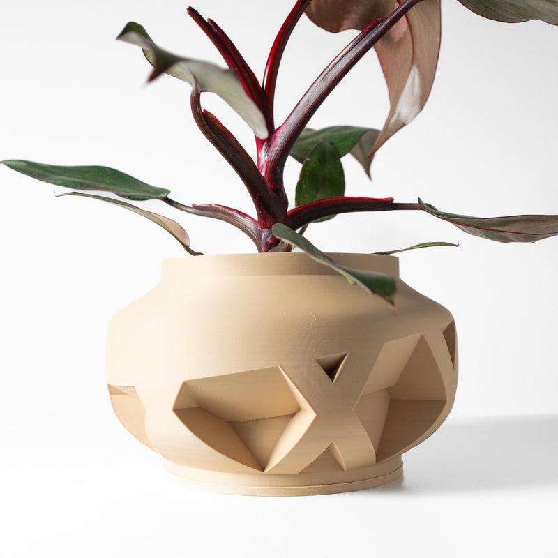 Load image into Gallery viewer, The Nomio Planter Pot with Drainage Tray | Modern and Unique Home Decor for Plants and Succulents
