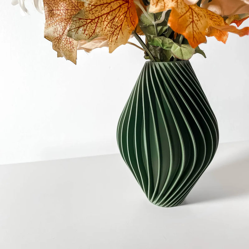 Load image into Gallery viewer, The Vati Vase, Modern and Unique Home Decor for Dried and Preserved Flowers
