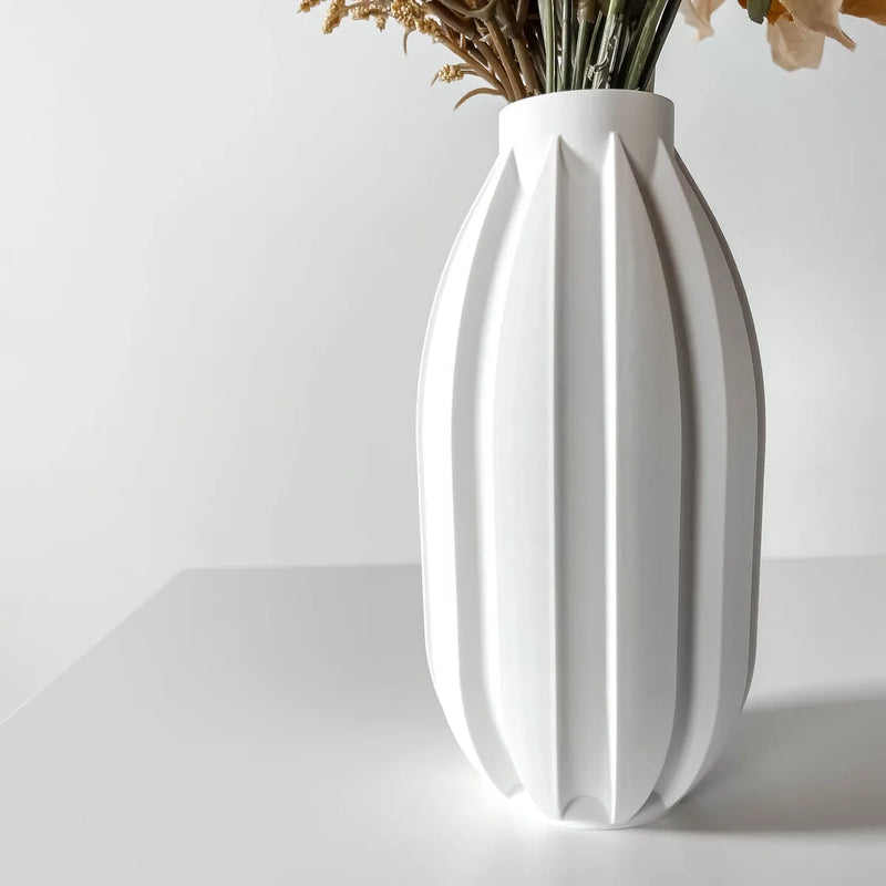 Load image into Gallery viewer, The Akin Vase, Modern and Unique Home Decor for Dried and Preserved Flower Arrangement
