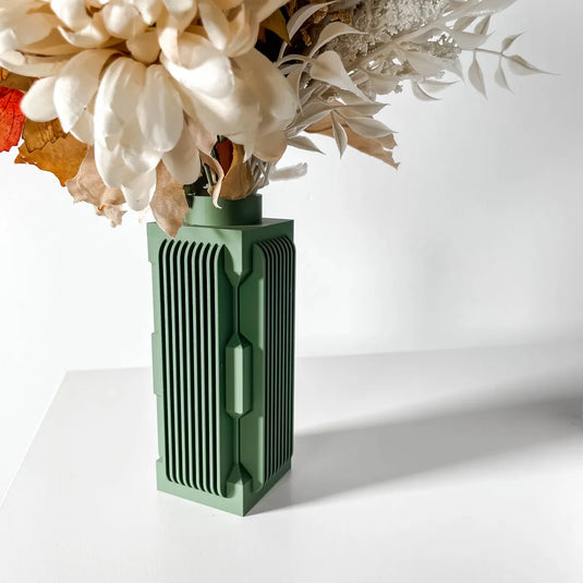 The Guso Vase, Modern and Unique Home Decor for Dried and Preserved Flower Arrangement