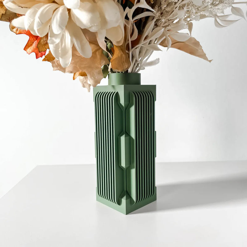 Load image into Gallery viewer, The Guso Vase, Modern and Unique Home Decor for Dried and Preserved Flower Arrangement
