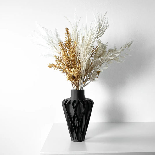The Lunor Vase, Modern and Unique Home Decor for Dried and Preserved Flower Arrangement