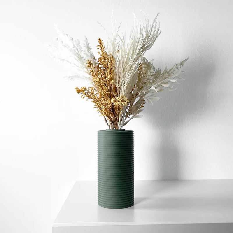 Load image into Gallery viewer, The Tolivra Vase, Modern and Unique Home Decor for Dried and Preserved Flower Arrangement
