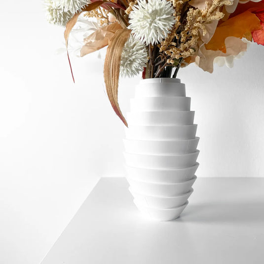 The Ulyx Vase, Modern and Unique Home Decor for Dried and Preserved Flower Arrangement