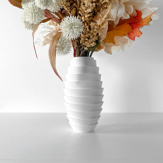 The Ulyx Vase, Modern and Unique Home Decor for Dried and Preserved Flower Arrangement