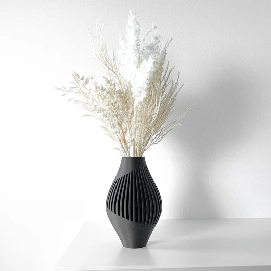 The Rinex Vase, Modern and Unique Home Decor for Dried and Preserved Flower Arrangement
