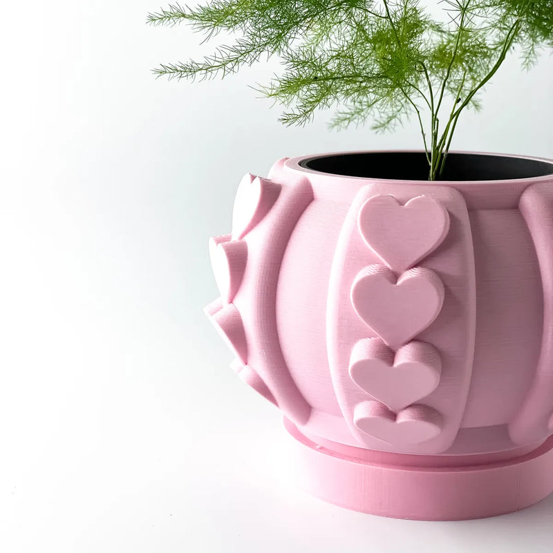 Load image into Gallery viewer, The Frenor Planter Pot with Drainage Tray | Modern and Unique Home Decor for Plants and Succulents
