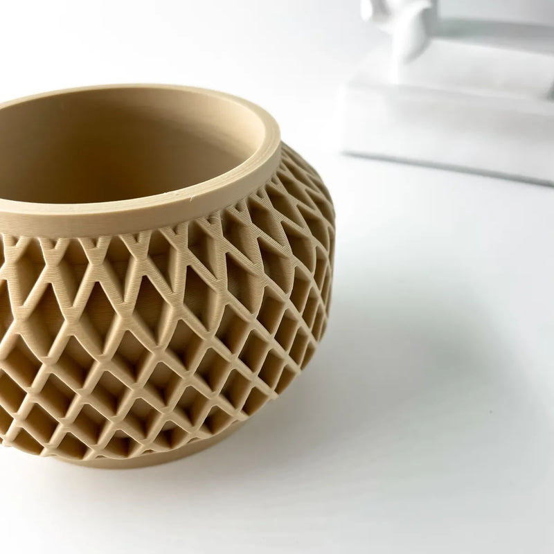 Load image into Gallery viewer, The Orto Planter Pot with Drainage Tray | Modern and Unique Home Decor for Plants and Succulents
