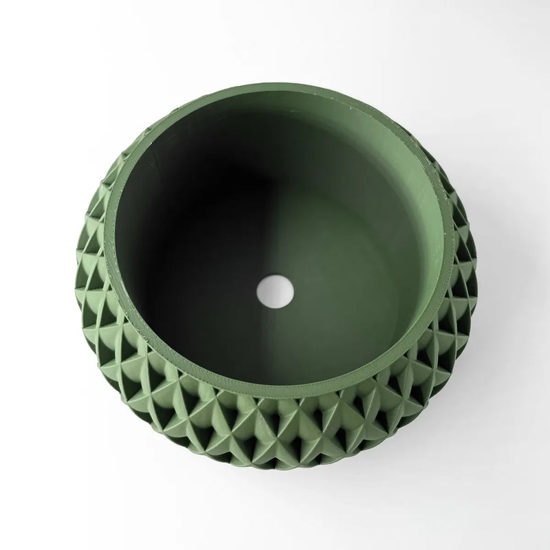 Load image into Gallery viewer, The Cinor Planter Pot with Drainage Tray | Modern and Unique Home Decor for Plants and Succulents
