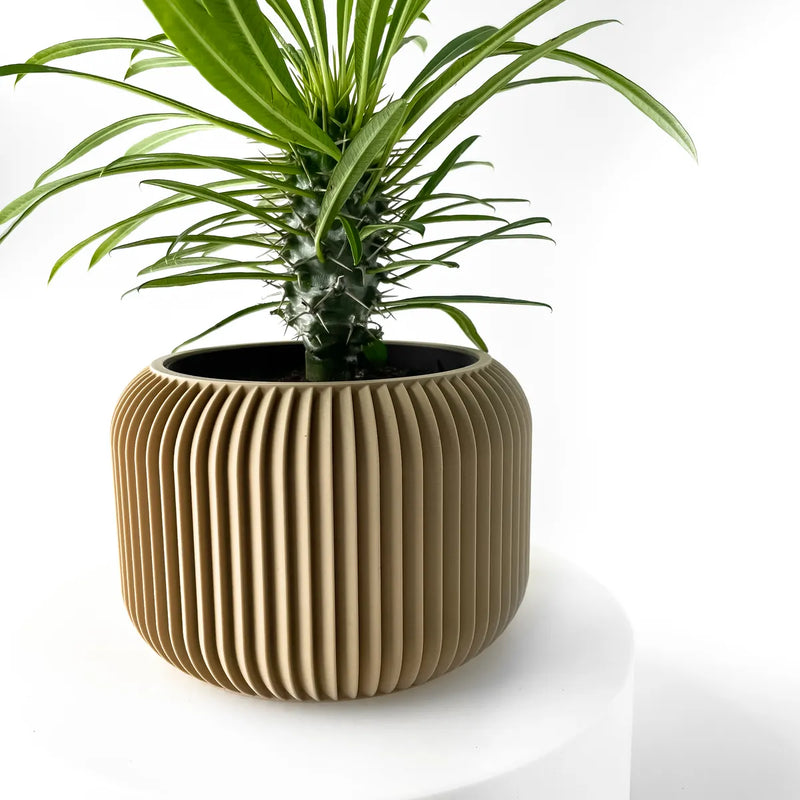 Load image into Gallery viewer, The Unis Planter Pot with Drainage Tray | Modern and Unique Home Decor for Plants and Succulents
