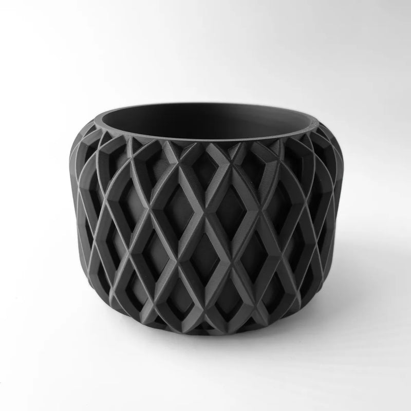 Load image into Gallery viewer, The Kinao Planter Pot with Drainage Tray | Modern and Unique Home Decor for Plants and Succulents

