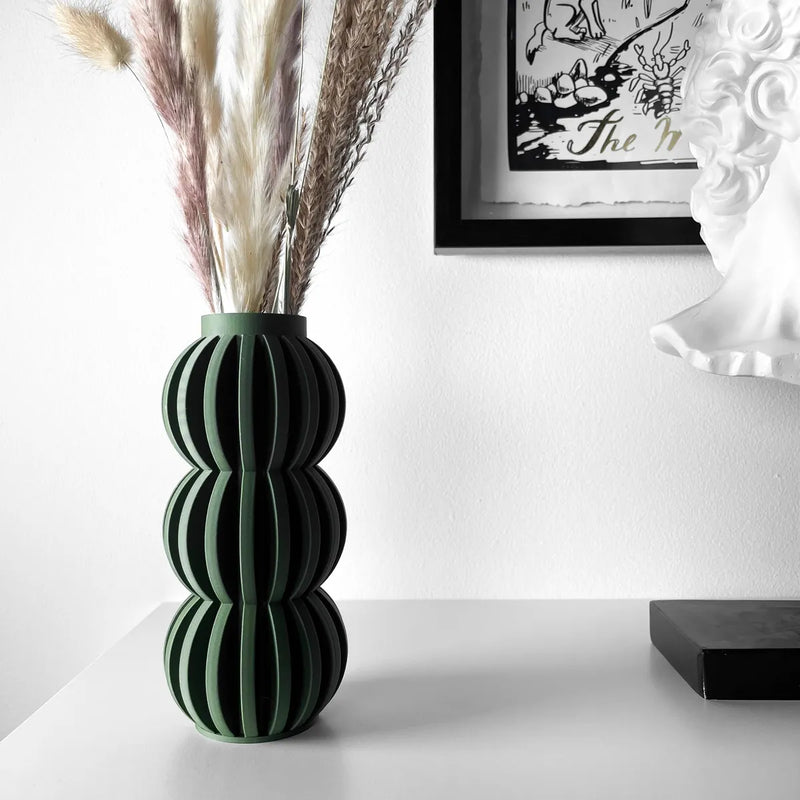 Load image into Gallery viewer, The Alura Vase, Modern and Unique Home Decor for Dried and Preserved Flower Arrangement

