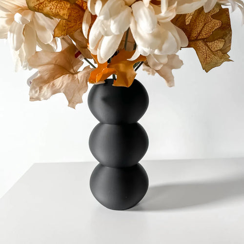 The Orbos Vase, Modern and Unique Home Decor for Dried and Preserved Flower Arrangement