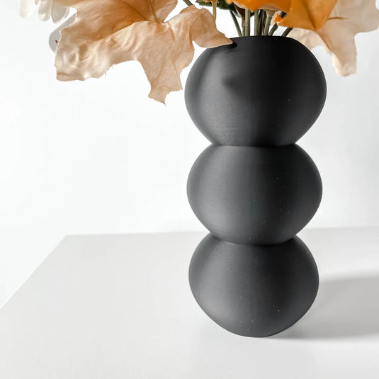 The Orbos Vase, Modern and Unique Home Decor for Dried and Preserved Flower Arrangement