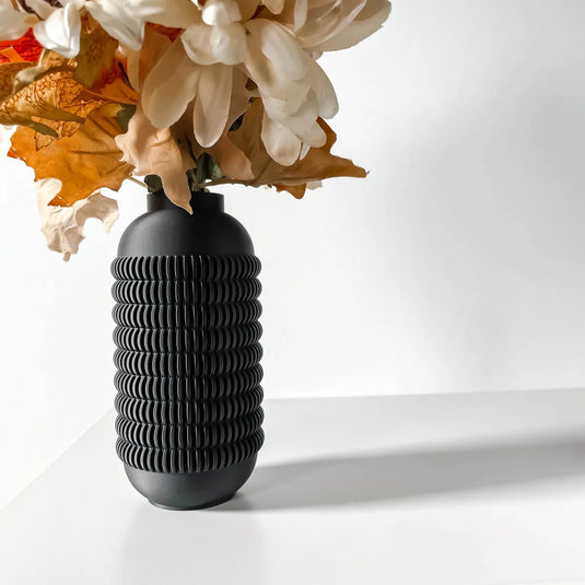 The Juny Vase, Modern and Unique Home Decor for Dried and Preserved Flower Arrangement