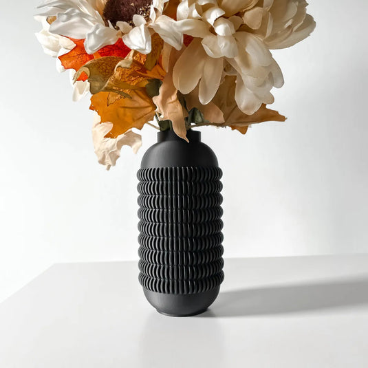 The Juny Vase, Modern and Unique Home Decor for Dried and Preserved Flower Arrangement