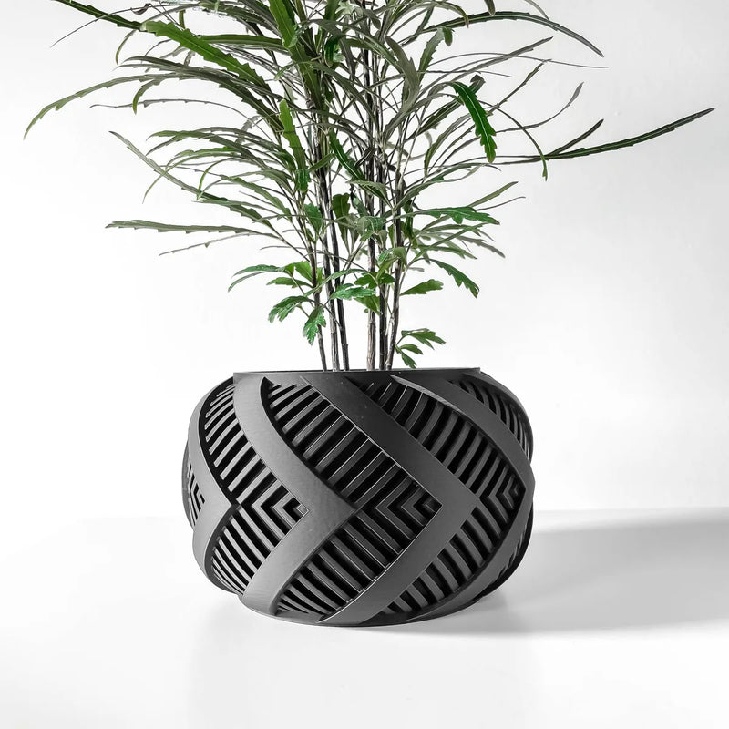 Load image into Gallery viewer, The Alko Planter Pot with Drainage Tray | Modern and Unique Home Decor for Plants and Succulents
