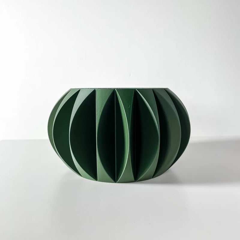 Load image into Gallery viewer, The Kire Planter Pot with Drainage Tray | Modern and Unique Home Decor for Plants and Succulents
