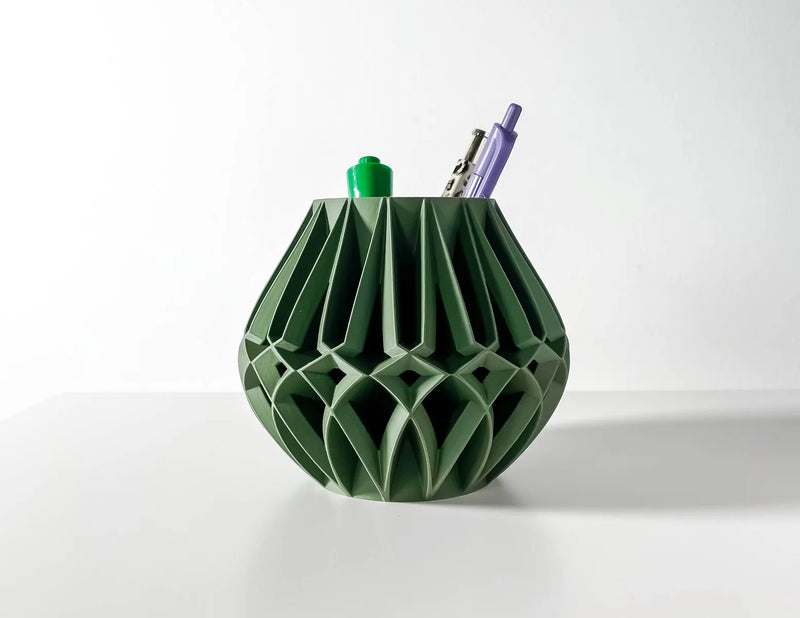 Load image into Gallery viewer, The Janio Pen Holder | Desk Organizer and Pencil Cup Holder | Modern Office and Home Decor
