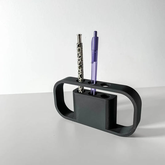 The Ilios Pen Holder | Desk Organizer and Pencil Cup Holder | Modern Office and Home Decor