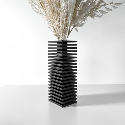 The Nado Vase, Modern and Unique Custom Home Decor for Dried and Preserved Flower Arrangement