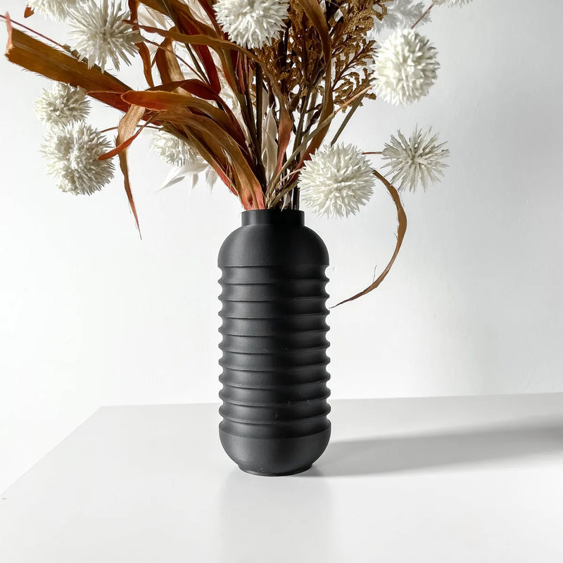 Load image into Gallery viewer, The Vano Vase, Modern and Unique Home Decor for Dried and Preserved Flower Arrangement
